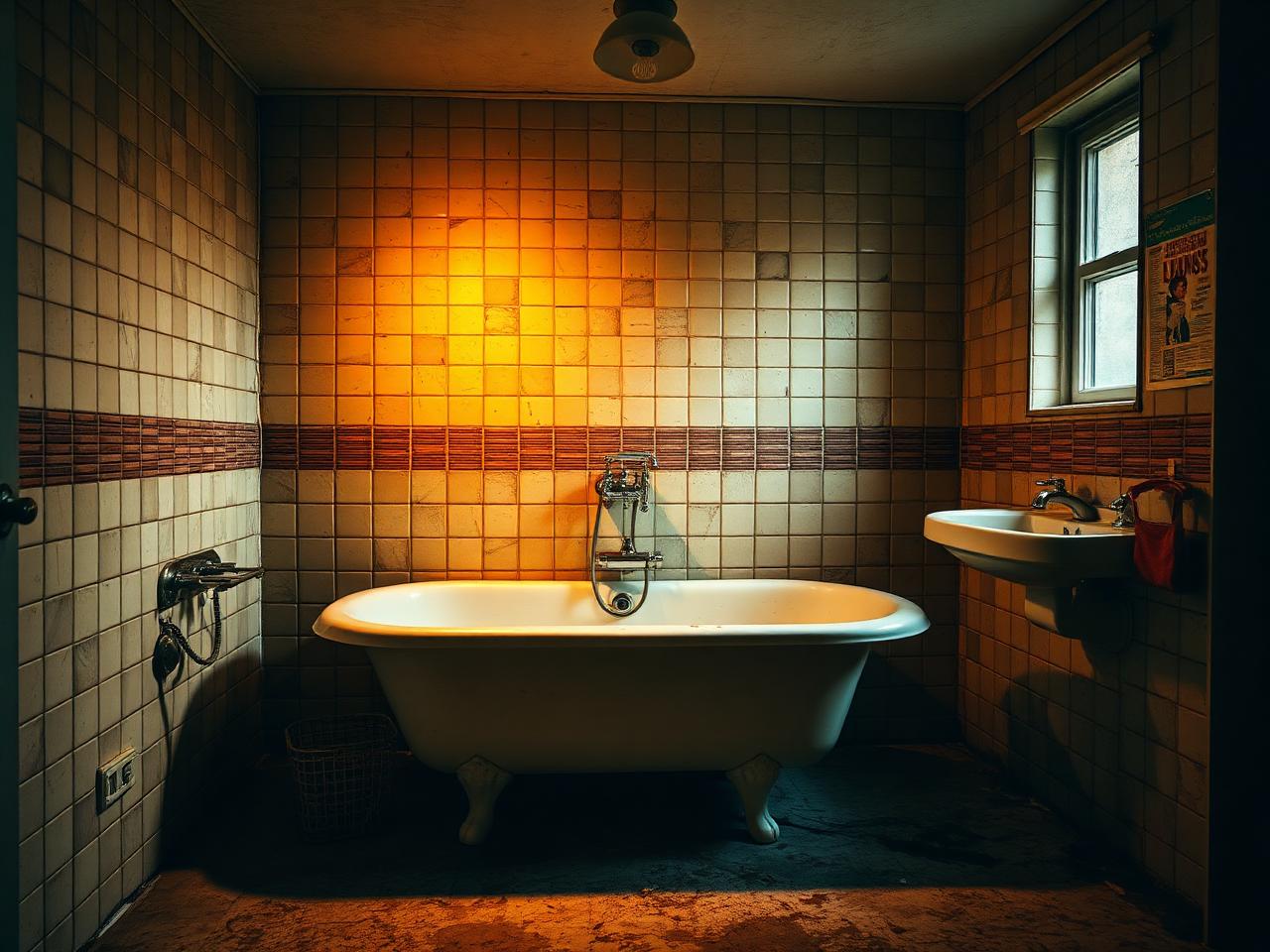 Salle de bain — Bailly avant rénovation