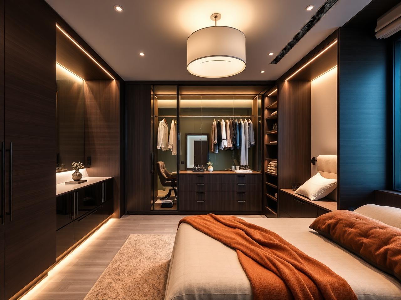 Chambre & dressing — Chessy